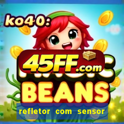 refletor com sensor noturno como instalar